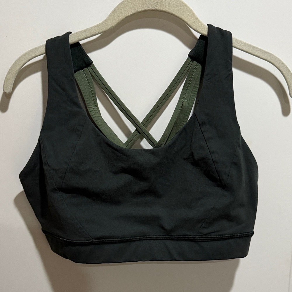 Lululemon Forest Green Energy Bra